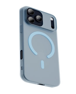 Чехол накладка iPhone 17 Pro Max 6.9" Gurdini Slim Series with Magsafe Blue