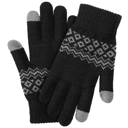 Перчатки Xiaomi для сенсорных экранов FO Touch Wool Gloves Black