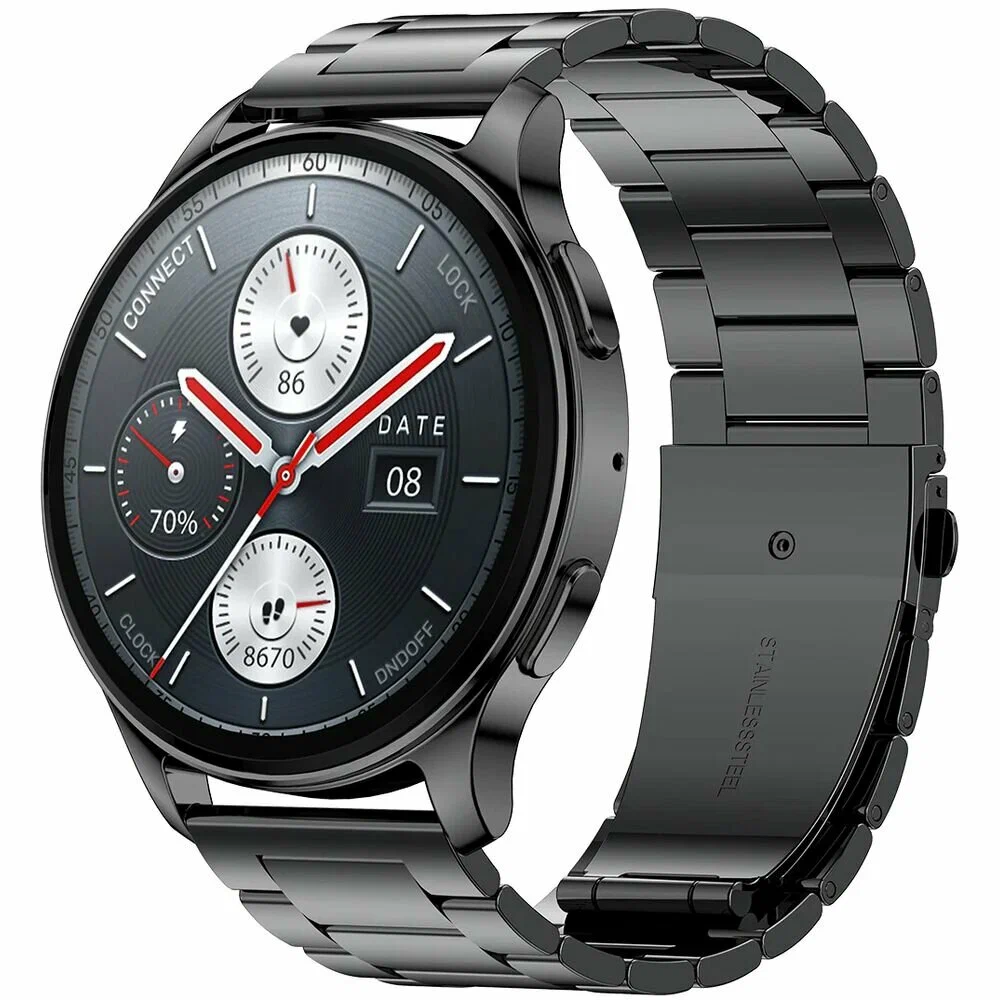 Умные часы Amazfit Pop 3R Metallic Black • купить в Самаре - iЧехол