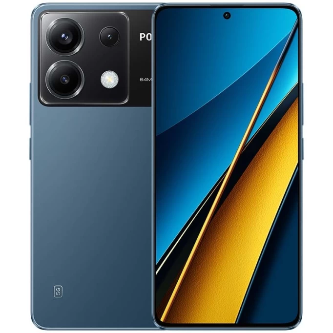 Poco x6 5g blue