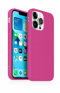 Чехол накладка iPhone 14 6.1" Gurdini Soft lux силикон Пурпурный