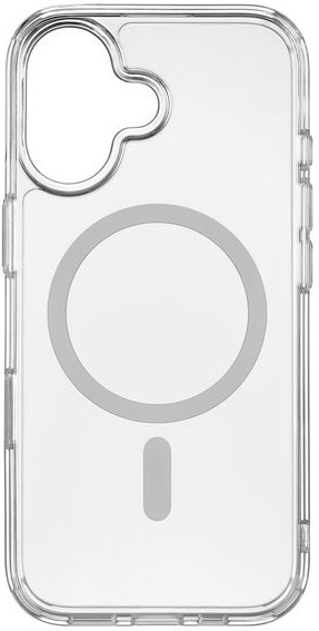Чехол защитный uBear Real Mag Case для iPhone 17, MagSafe, усиленный, Прозрачный Чехол защитный uBear Real Mag Case для iPhone 17, MagSafe, усиленный, Прозрачный