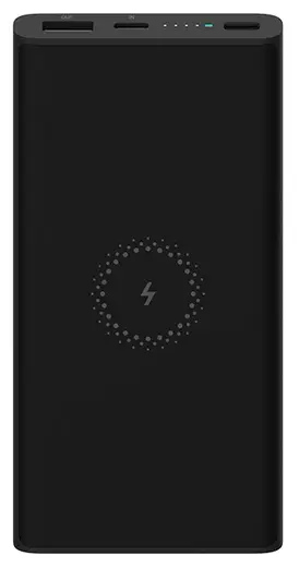 Внешний аккумулятор Xiaomi Wireless Powerbank Youth version 10000mAh WPB15PDZM Black Внешний аккумулятор Xiaomi Wireless Powerbank Youth version 10000mAh WPB15PDZM Black