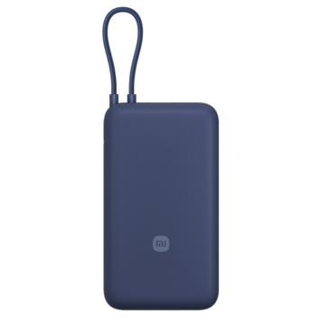 Портативный аккумулятор Xiaomi Mi Power Bank With Cable USB-C 20000 mAh PB2030MI Blue Портативный аккумулятор Xiaomi Mi Power Bank With Cable USB-C 20000 mAh PB2030MI Blue