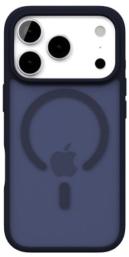 Чехол защитный VLP LITE Bloom Case с MagSafe для iPhone 17 ProMax, темно-синий