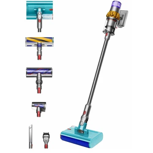 Вертикальный пылесос Dyson V15S Detect Absolute Submarine (SV47), Yellow/Nickel Вертикальный пылесос Dyson V15S Detect Absolute Submarine (SV47), Yellow/Nickel