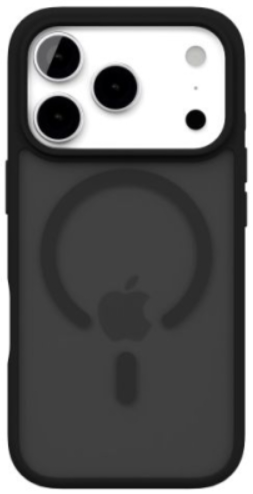 Чехол защитный VLP LITE Bloom Case с MagSafe для iPhone 17 Pro, черный