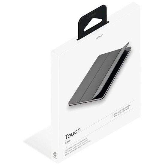 Чехол защитный uBear Touch Case , iPad Air 2024, магнитный, софт-тач, тёмно-cерый