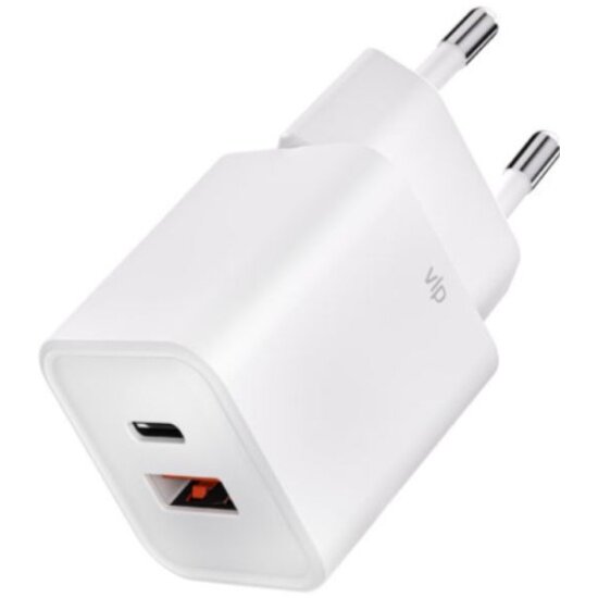 Сетевое зарядное устройство Uzay Quick Charger 30Вт USB-C, PD, QC, белый
