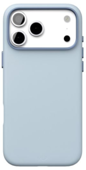 Чехол защитный VLP Aster Pro Case с MagSafe для iPhone 17 ProMax, голубой