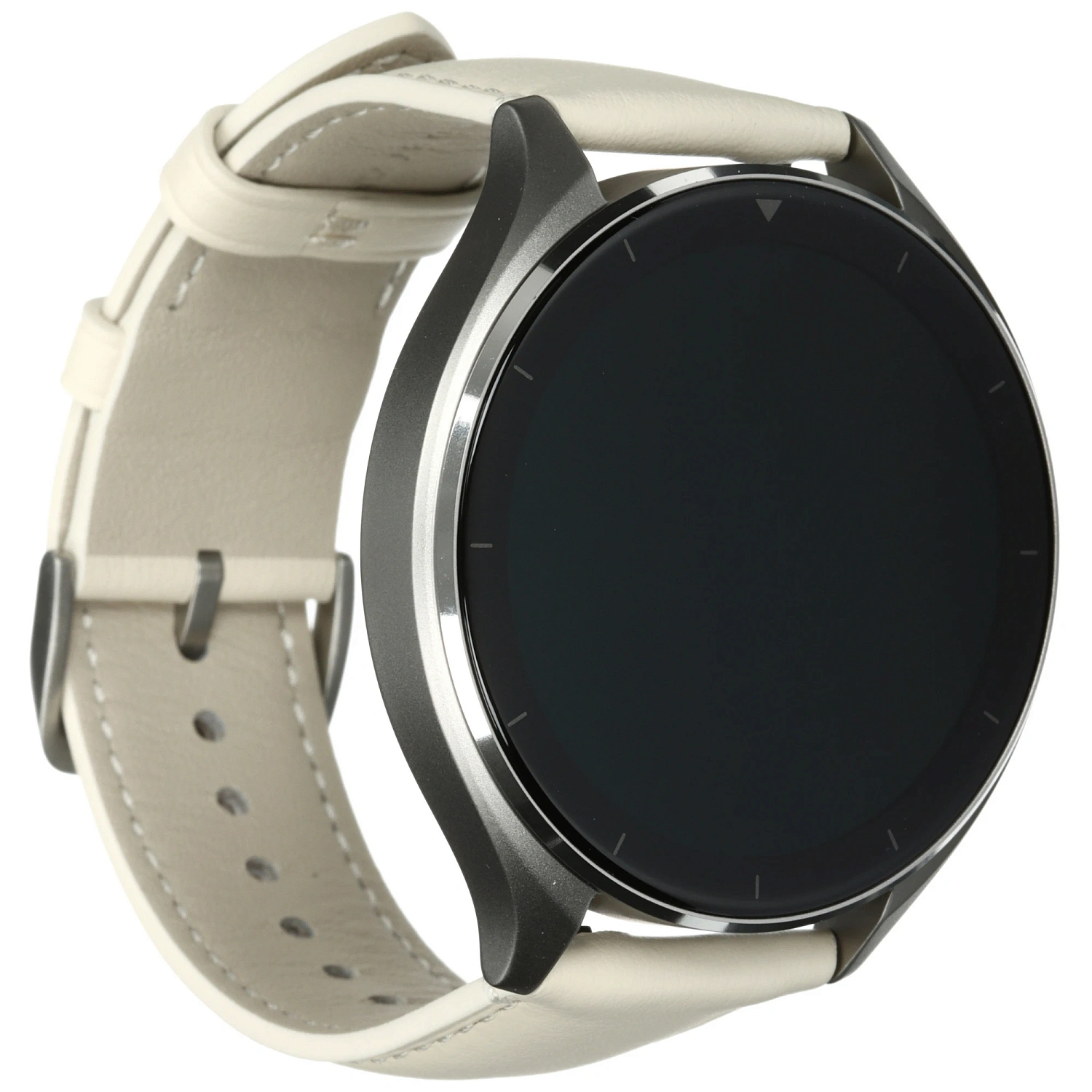 Смарт-часы Xiaomi Watch 2 с кожаным ремешком бежевого цвета