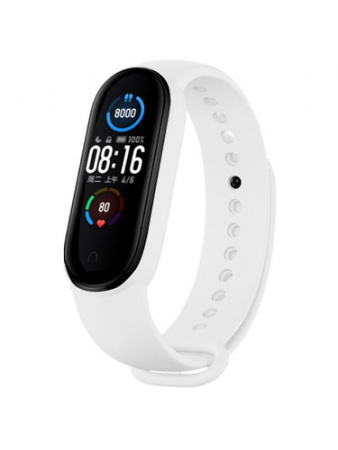 Ремешок для фитнес-браслета Mi Band 5 силиконовый Ремешок для фитнес-браслета Mi Band 5 силиконовый