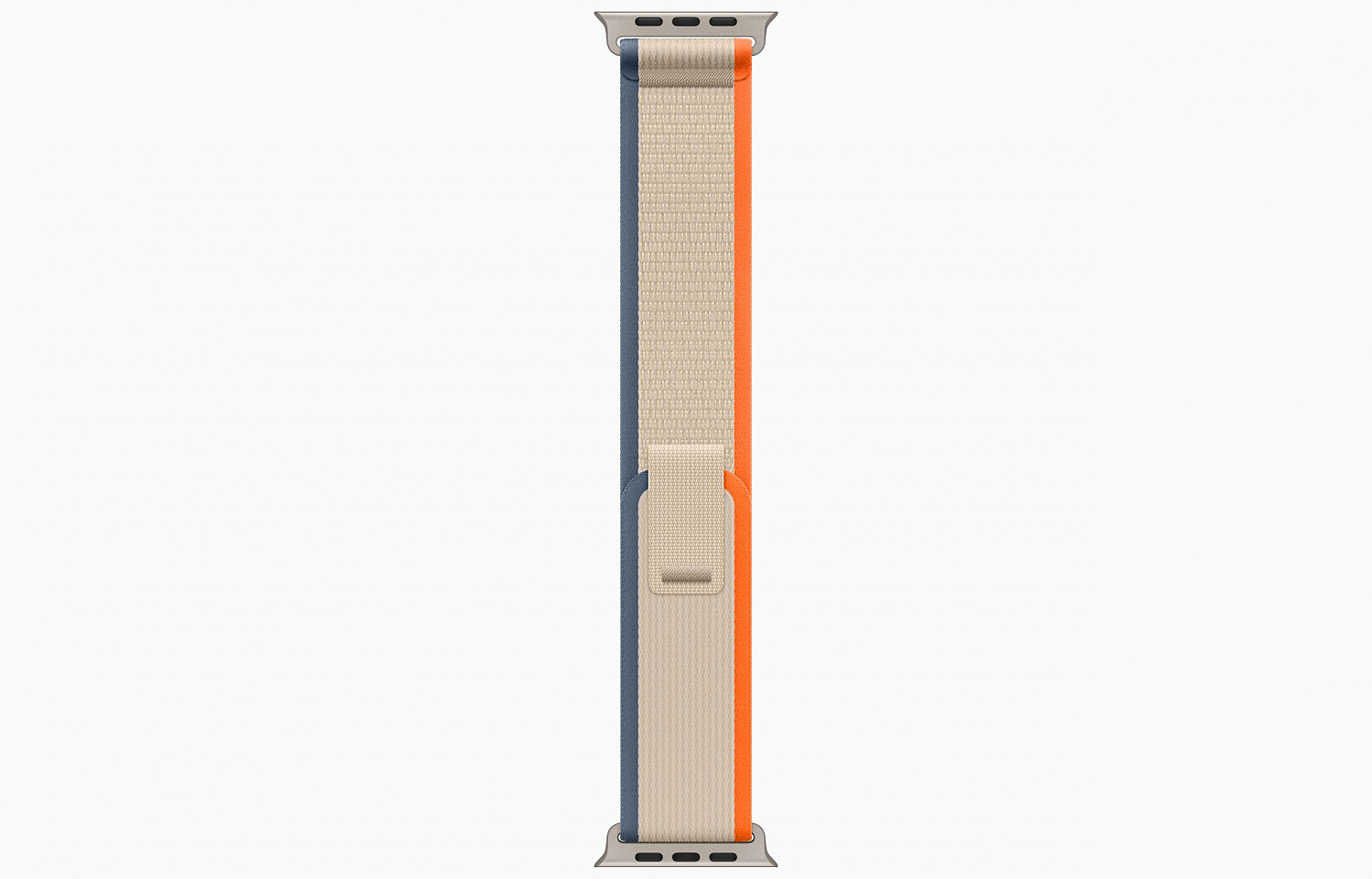 Apple Watch Ultra 2 Titanium Case with Orange/Beige Trail Loop S/M