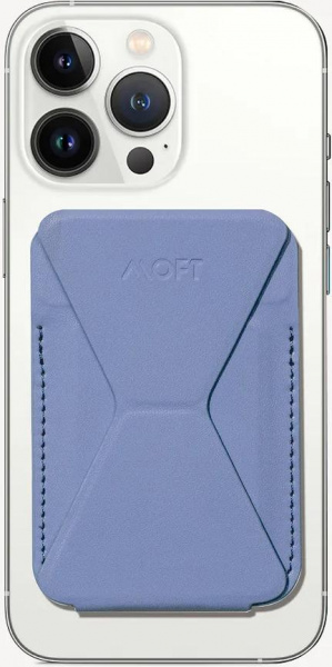 Картхолдер подставка для iPhone Moft Snap-On Purple