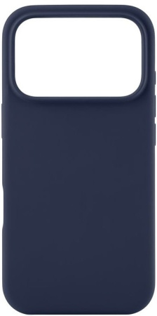 Чехол защитный uBear Touch Mag Case для iPhone 17 Pro, MagSafe, силикон, софт-тач, Темно-синий