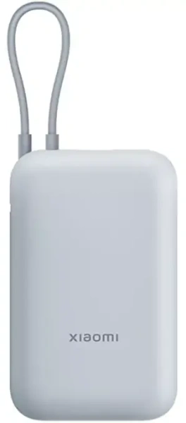 Портативный аккумулятор Xiaomi Mi Power Bank With Cable USB-C 10000mAh Pocket Version P15ZM Blue Портативный аккумулятор Xiaomi Mi Power Bank With Cable USB-C 10000mAh Pocket Version P15ZM Blue