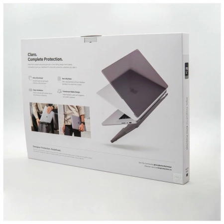 Чехол Uniq для Macbook Pro 14 (2021) HUSK Pro Claro (Grey)