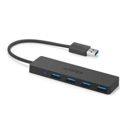Хаб Anker Ultra Slim 4-Port USB 3.0 Data Hub 20cm