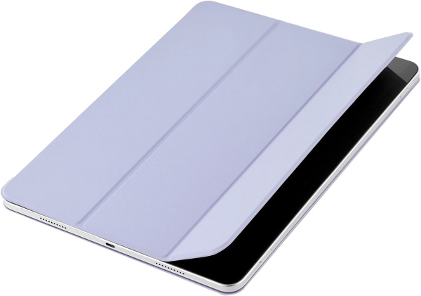 Чехол защитный Ubear Touch Case Folio, iPad Pro 12.9 (2022/2021/2020/2018), магнитный, софт тач, лавандовый Чехол защитный Ubear Touch Case Folio, iPad Pro 12.9 (2022/2021/2020/2018), магнитный, софт тач, лавандовый