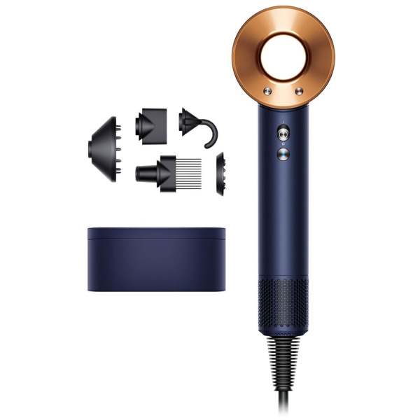 Фен Dyson Supersonic HD08 (Prussian Blue/Copper) + кейс Фен Dyson Supersonic HD08 (Prussian Blue/Copper) + кейс