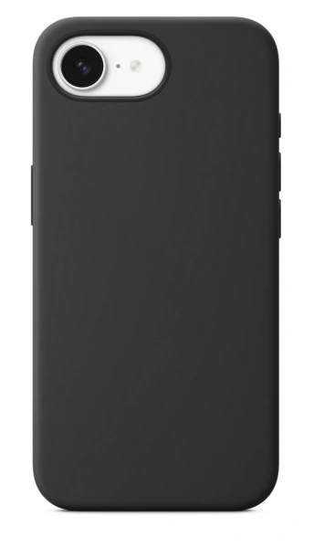 Чехол накладка для iPhone 16e 6.1" (2025) Silicone Case with Magsafe Black