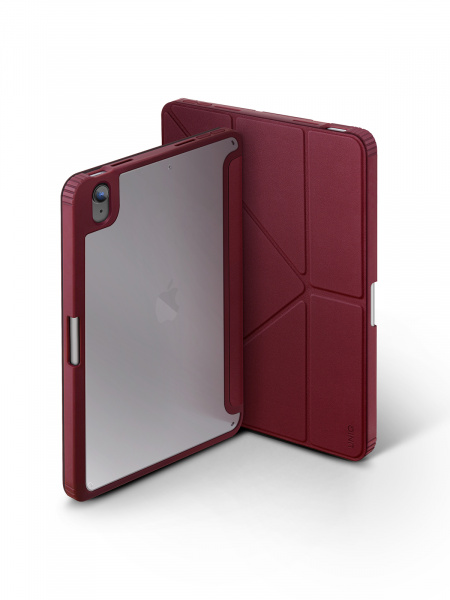 Чехол Uniq для iPad Mini 6 (2021) Moven Anti-microbial Maroon Red