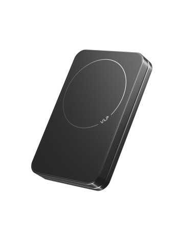 Аккумулятор внешний VLP Diamond Energy Pro MagSafe, Qi2, 5000 mAh, 3A, USB-C, черный