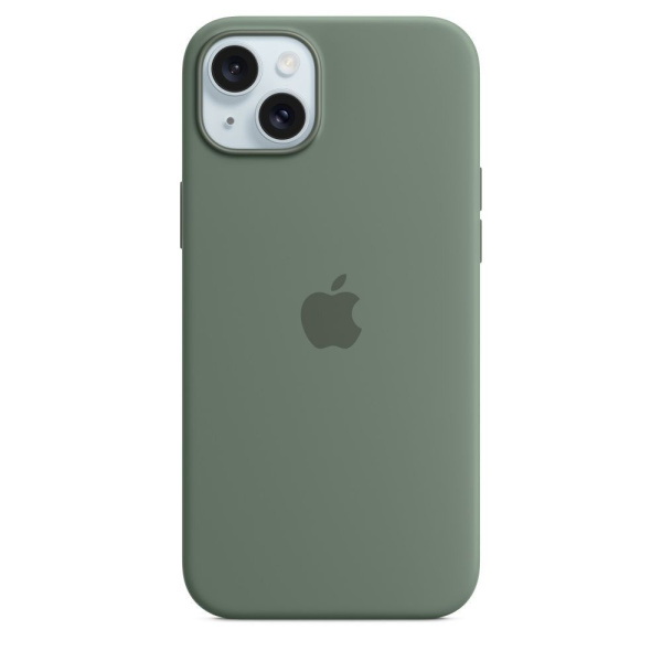 Чехол накладка для iPhone 15 Plus 6.7" Silicone Case with Magsafe Cypress