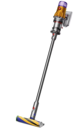 Вертикальный пылесос Dyson V12 Detected Slim Absolute (SV46), Yellow/Nickel