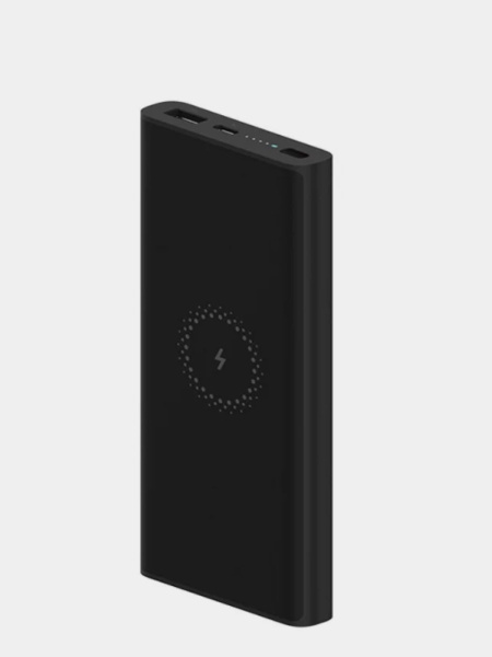 Внешний аккумулятор Xiaomi Wireless Powerbank Youth version 10000mAh WPB15PDZM Black Внешний аккумулятор Xiaomi Wireless Powerbank Youth version 10000mAh WPB15PDZM Black