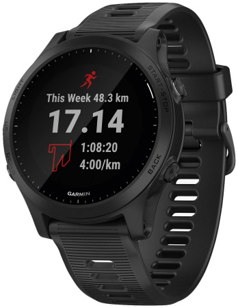Умные часы Garmin Forerunner 945 47 мм Wi-Fi NFC, черный