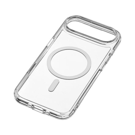 Чехол защитный uBear Real Mag Case для iPhone 17 Air, MagSafe, усиленный, Прозрачный Чехол защитный uBear Real Mag Case для iPhone 17 Air, MagSafe, усиленный, Прозрачный