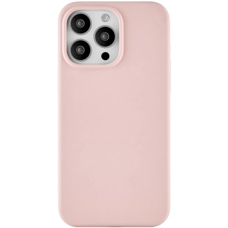 Чехол защитный uBear Touch Mag Case, iPhone 15 Pro Max, MagSafe, силикон, розовый Чехол защитный uBear Touch Mag Case, iPhone 15 Pro Max, MagSafe, силикон, розовый