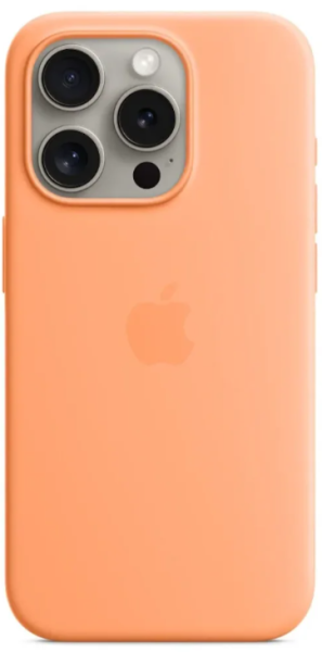 Чехол накладка для iPhone 15 Pro Max 6.7" Silicone Case with Magsafe