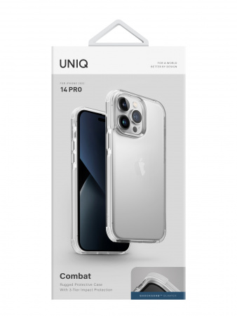 Uniq для iPhone 14 Pro чехол Combat White