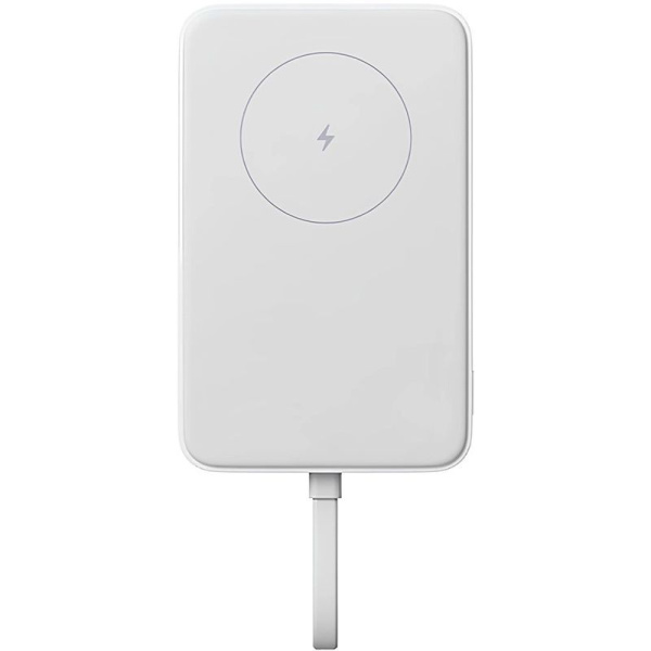 Портативный аккумулятор магнитный Xiaomi Mi Magnetic Power Bank With Cable USB-C 10000mAh 33W (WPB1007MI) White