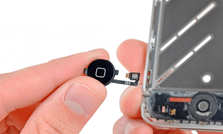 Замена кнопки громкости на iPhone XS Max