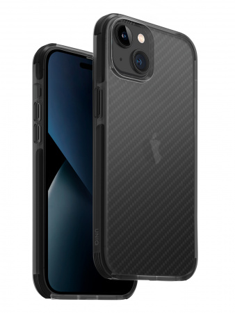 Чехол для iPhone 14 Plus Uniq Combat Aramid effect Smoke
