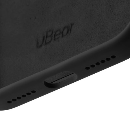 Чехол защитный uBear Touch Mag Case для iPhone 17 Pro Max, MagSafe, силикон, софт-тач, Черный