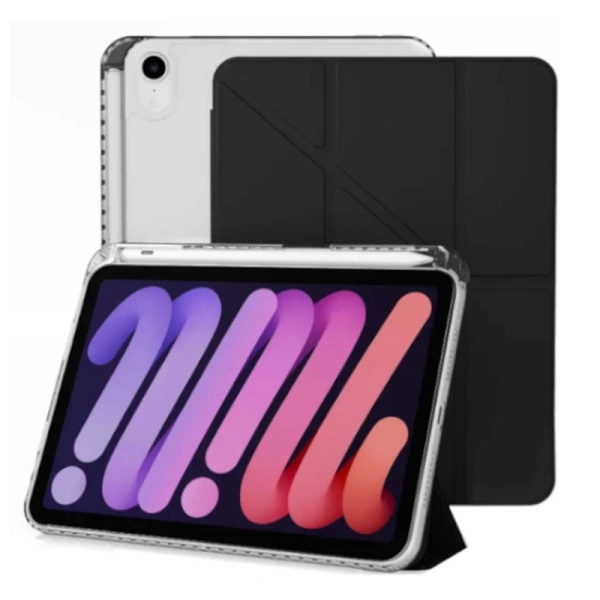 Чехол книжка для iPad 10 2022 (10.9")/ A16 2025 Gurdini Origami Case Черный