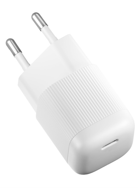 Сетевая зарядка Gurdini Mini Wave 20W USB-C (1 port) Белый