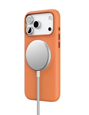 Чехол защитный VLP Aster Pro Case с MagSafe для iPhone 17 ProMax, оранжевый