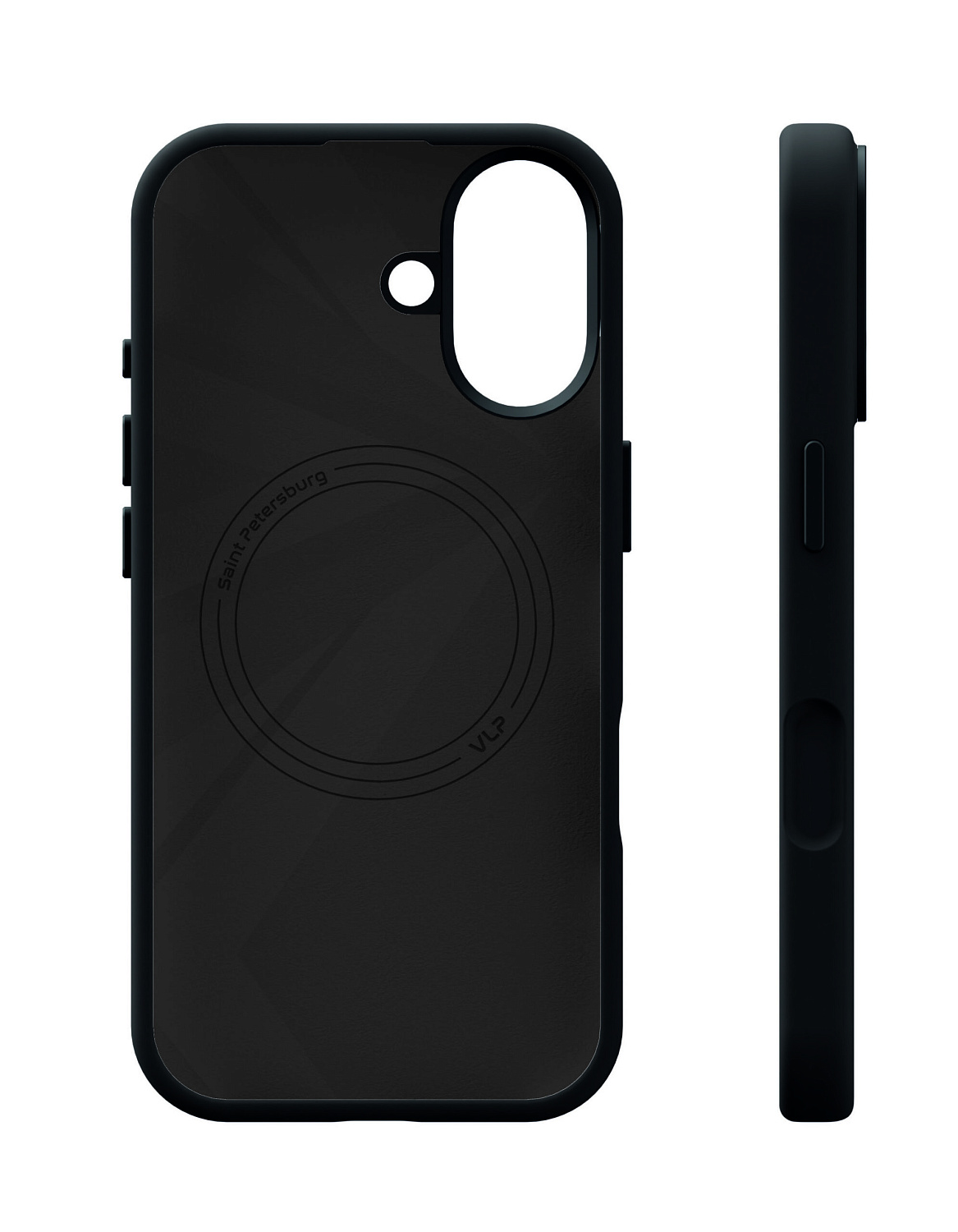 Чехол защитный VLP Aster Pro Case с MagSafe для iPhone 17, черный