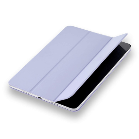 Чехол защитный Ubear Touch Case Folio, iPad 10th Gen 10,9, магнитный, софт тач, лавандовый