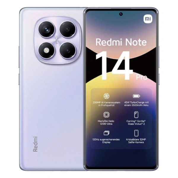 Xiaomi Redmi Note 14 Pro 12/512Gb Aurora Purple