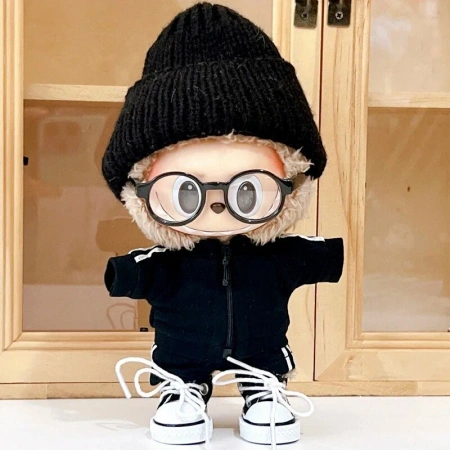 Одежда Labubu костюм Adidas черный