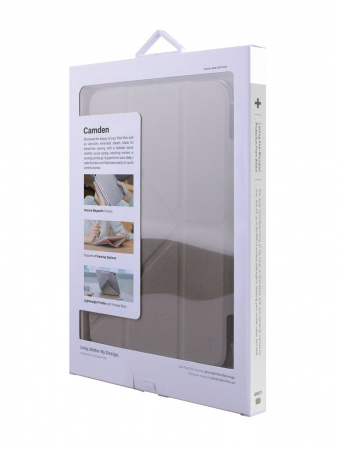Чехол Uniq для iPad Mini 6 (2021) Camden Anti-microbial Grey Чехол Uniq для iPad Mini 6 (2021) Camden Anti-microbial Grey