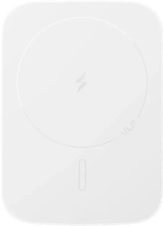 Аккумулятор внешний VLP Mag Energy 5000 mAh PD20W, USB-C, белый