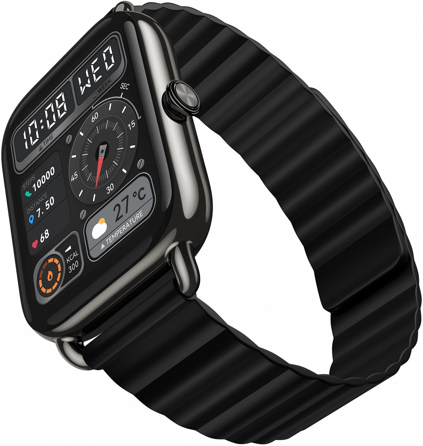 Умные часы Xiaomi Haylou RS4 Plus Smartwatch 1,78 "AMOLED Black