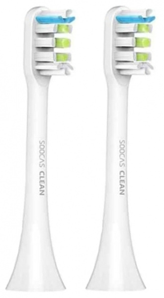 Насадки для электрической зубной щетки Xiaomi Soocare Soocas X3 white, 2 шт